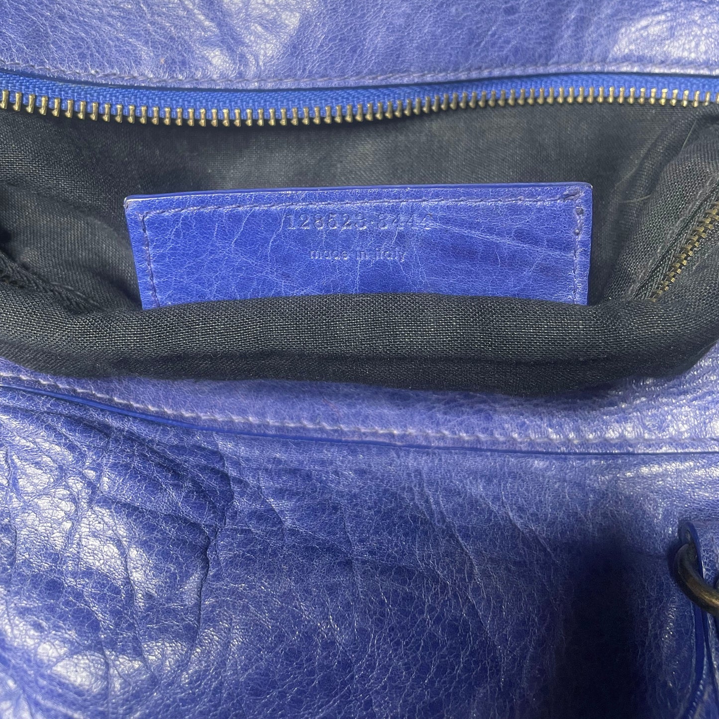 Balenciaga Cobalt Twiggy Bag