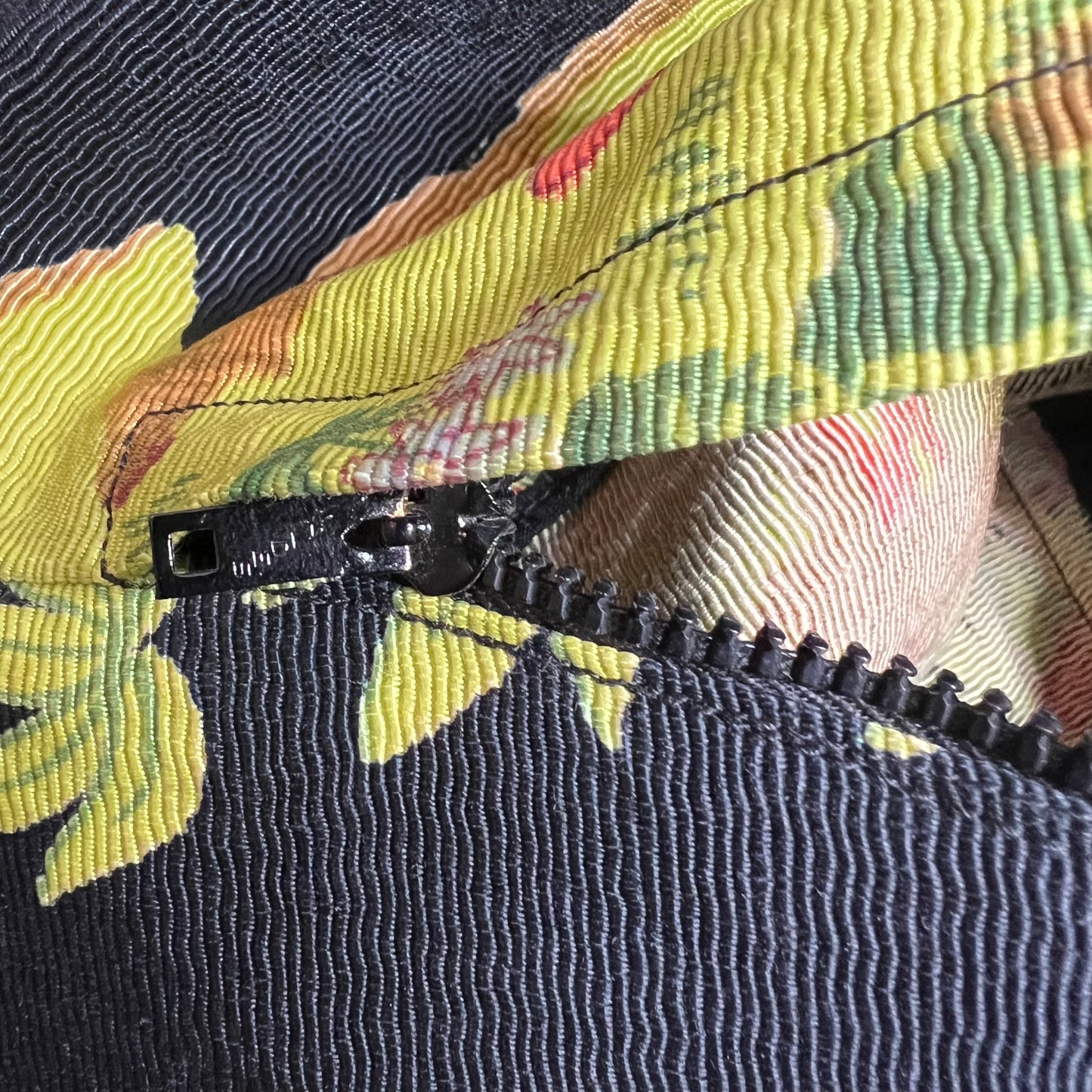 1940's Asian Garden Hawaiian 3/4 Sleeve Dress