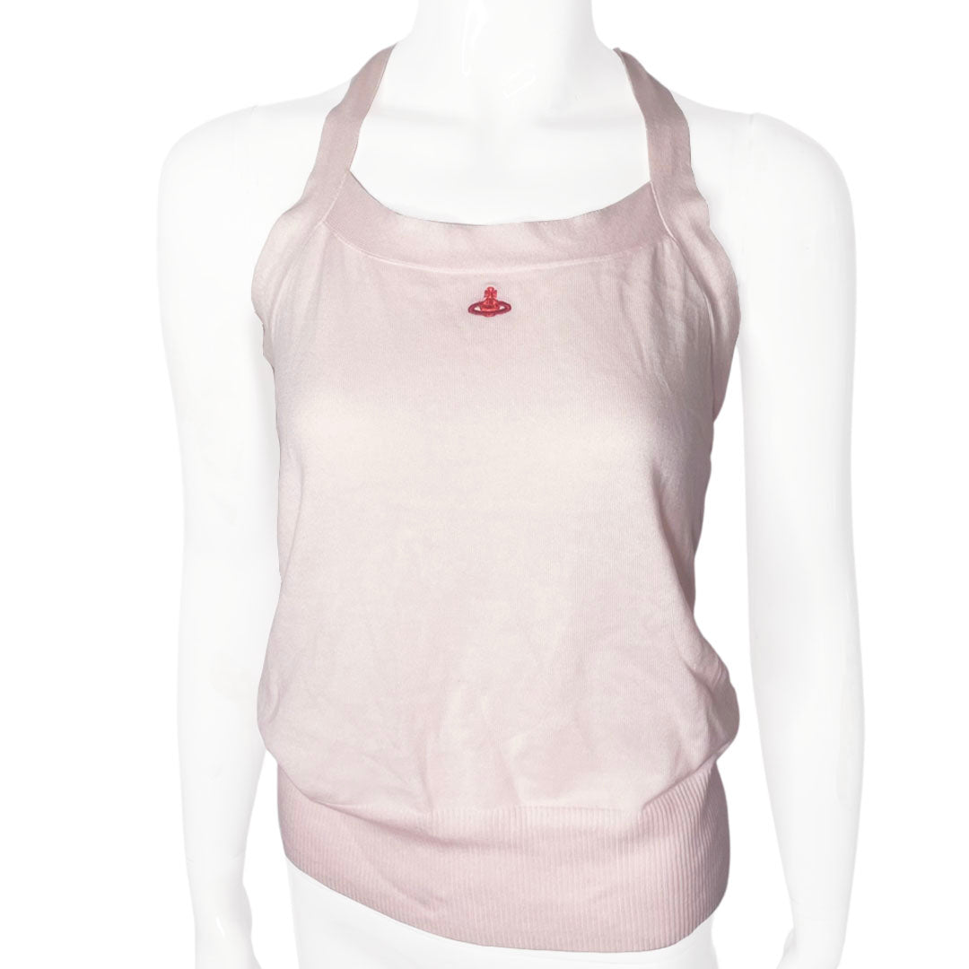 Vivienne Westwood Pink Orb Halter Top