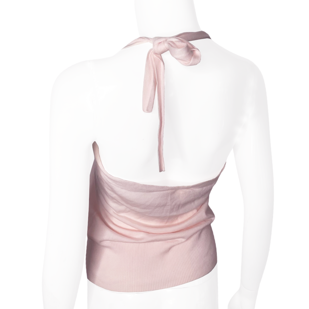 Vivienne Westwood Pink Orb Halter Top