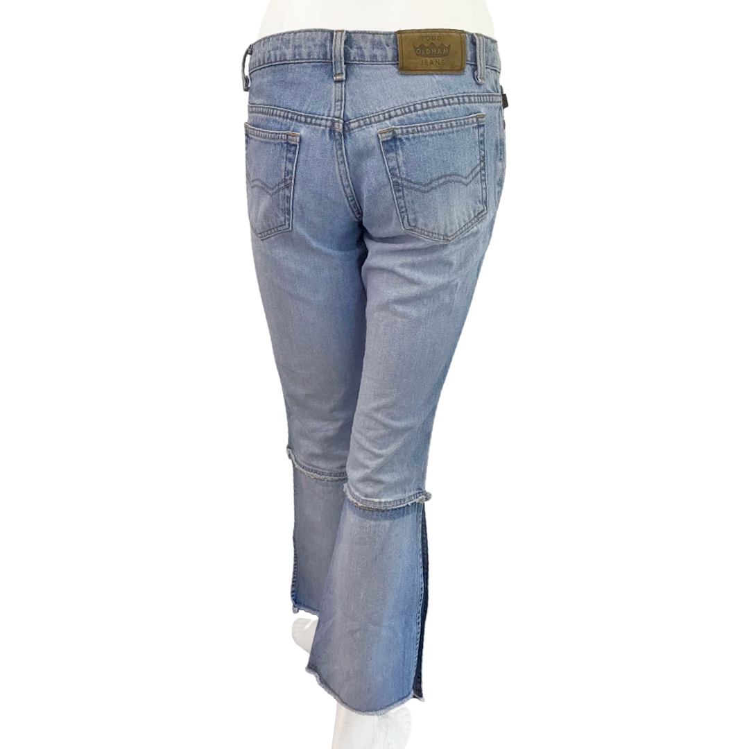 Todd Oldham Split Leg Jeans