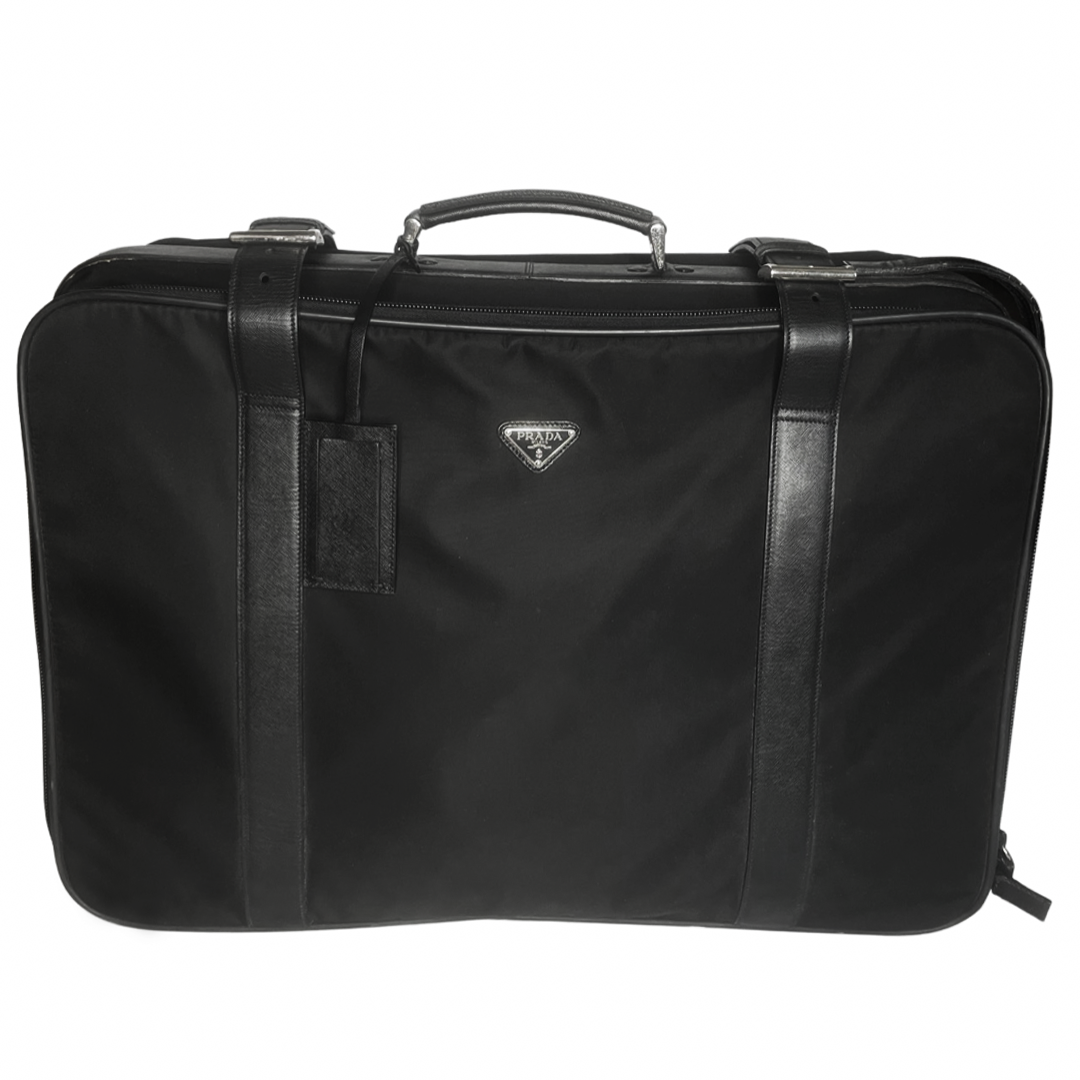 Prada Tessuto & Saffiano Rolling Suitcase