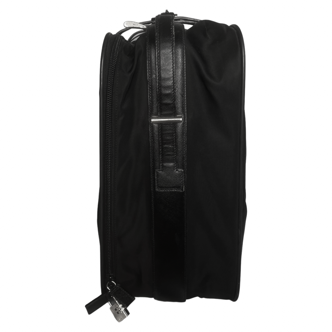 Prada Tessuto & Saffiano Rolling Suitcase