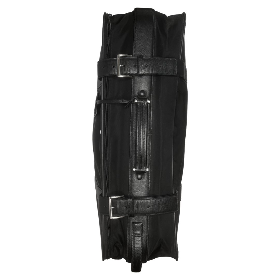 Prada Tessuto & Saffiano Rolling Suitcase