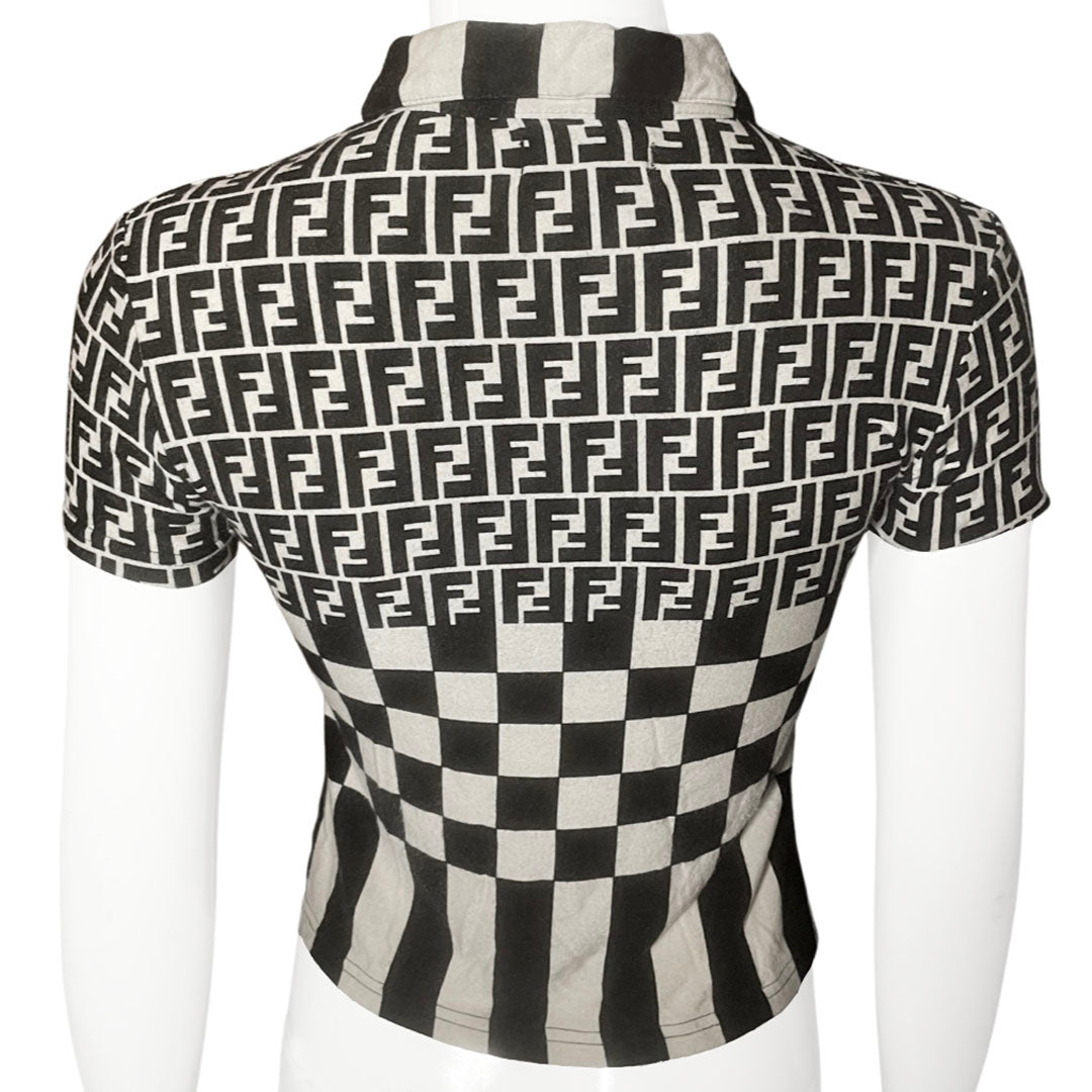 Fendi Check Zucca Polo - 40