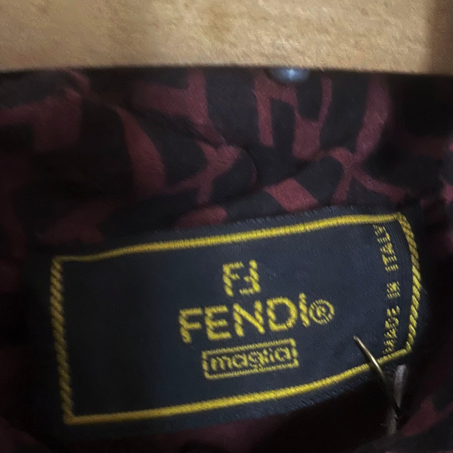 Fendi Zucca Check Polo - M