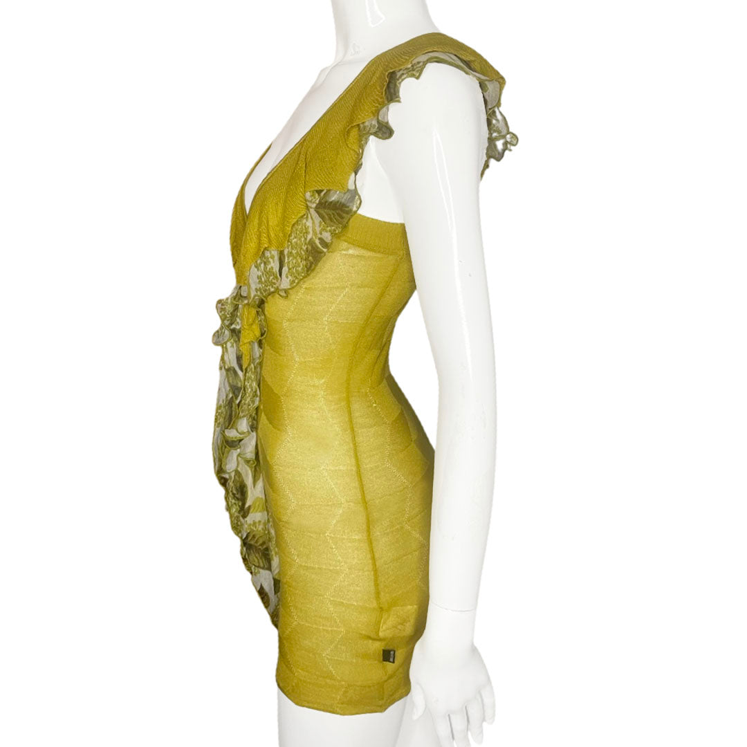 Roberto Cavalli Knit Mini Dress - 40
