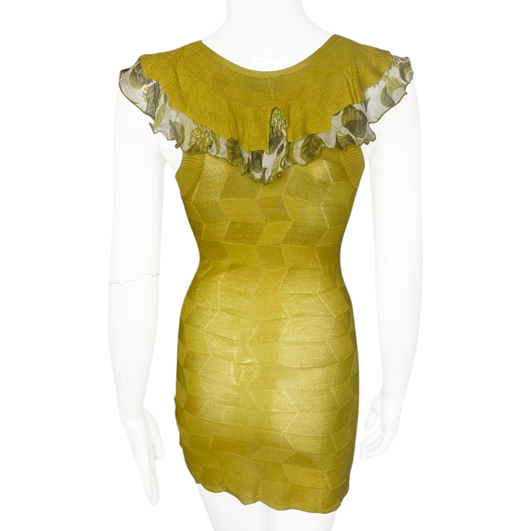 Roberto Cavalli Knit Mini Dress - 40