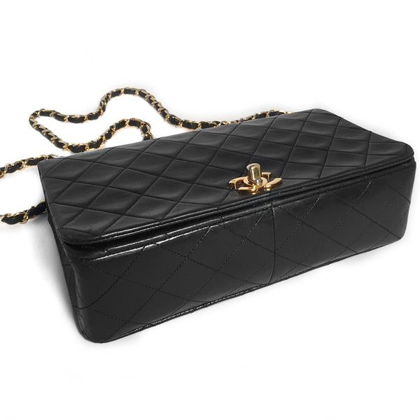 CHANEL QUILTED LAMBSKIN SHOULDER BAG