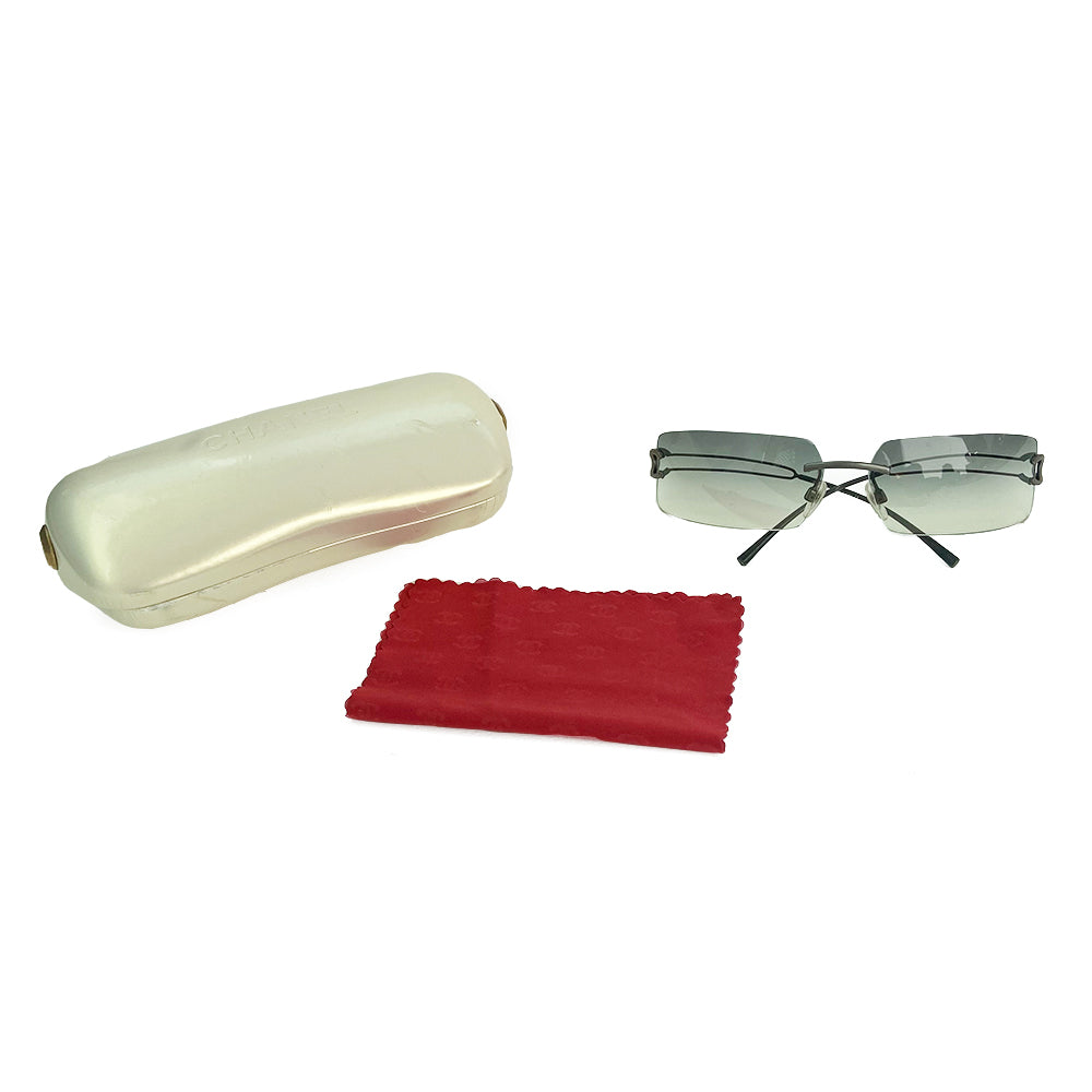 Chanel CC Rimless Sunglasses
