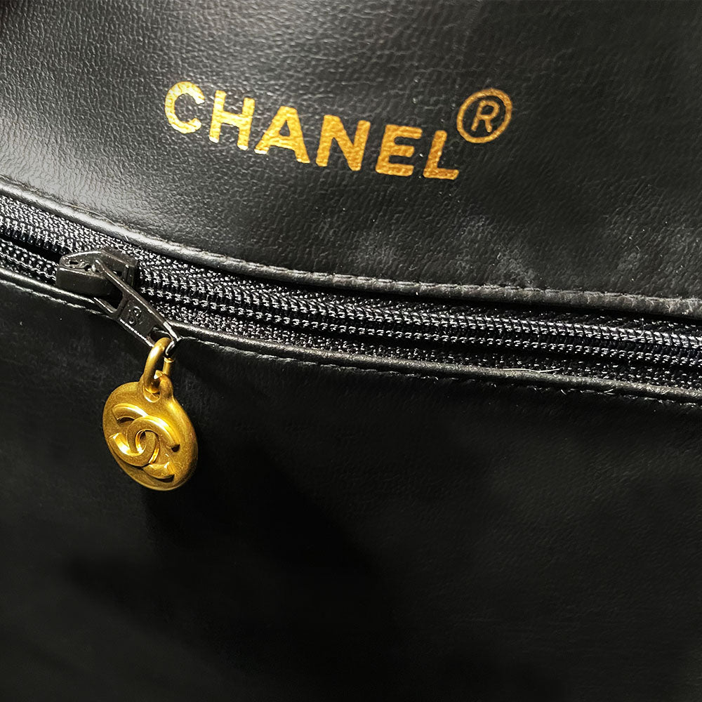 Chanel 1995 Pink Quilted Leather Boston Duffle