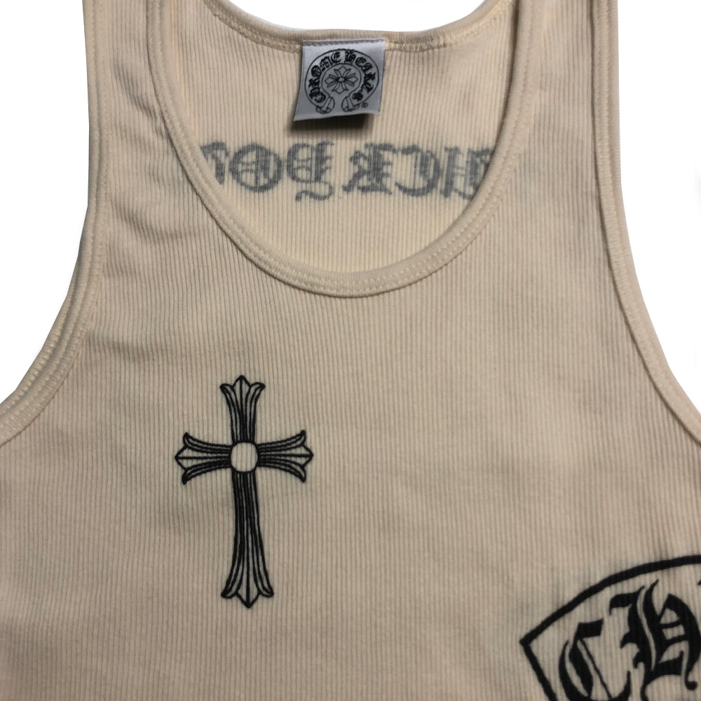 Chrome Hearts Fuck You Rib Knit Tank - L