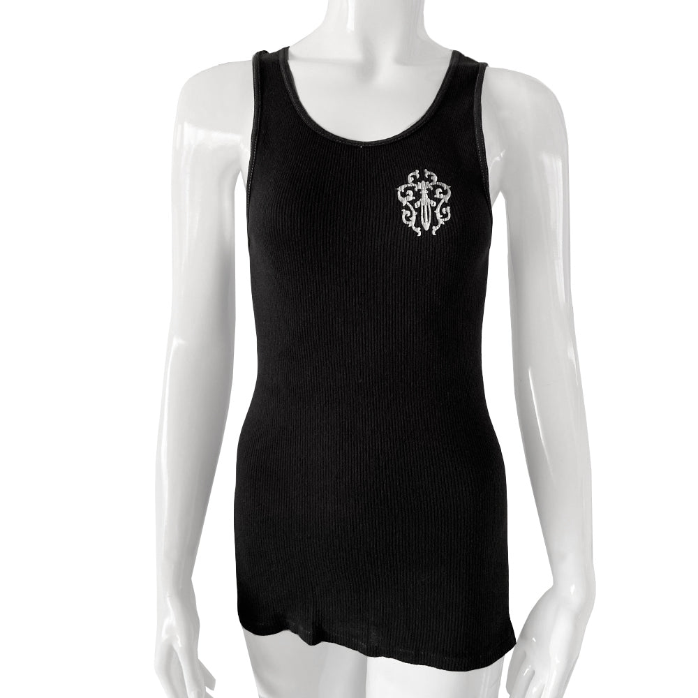 Chrome Hearts Tokyo Fuck You Dagger Tank - L