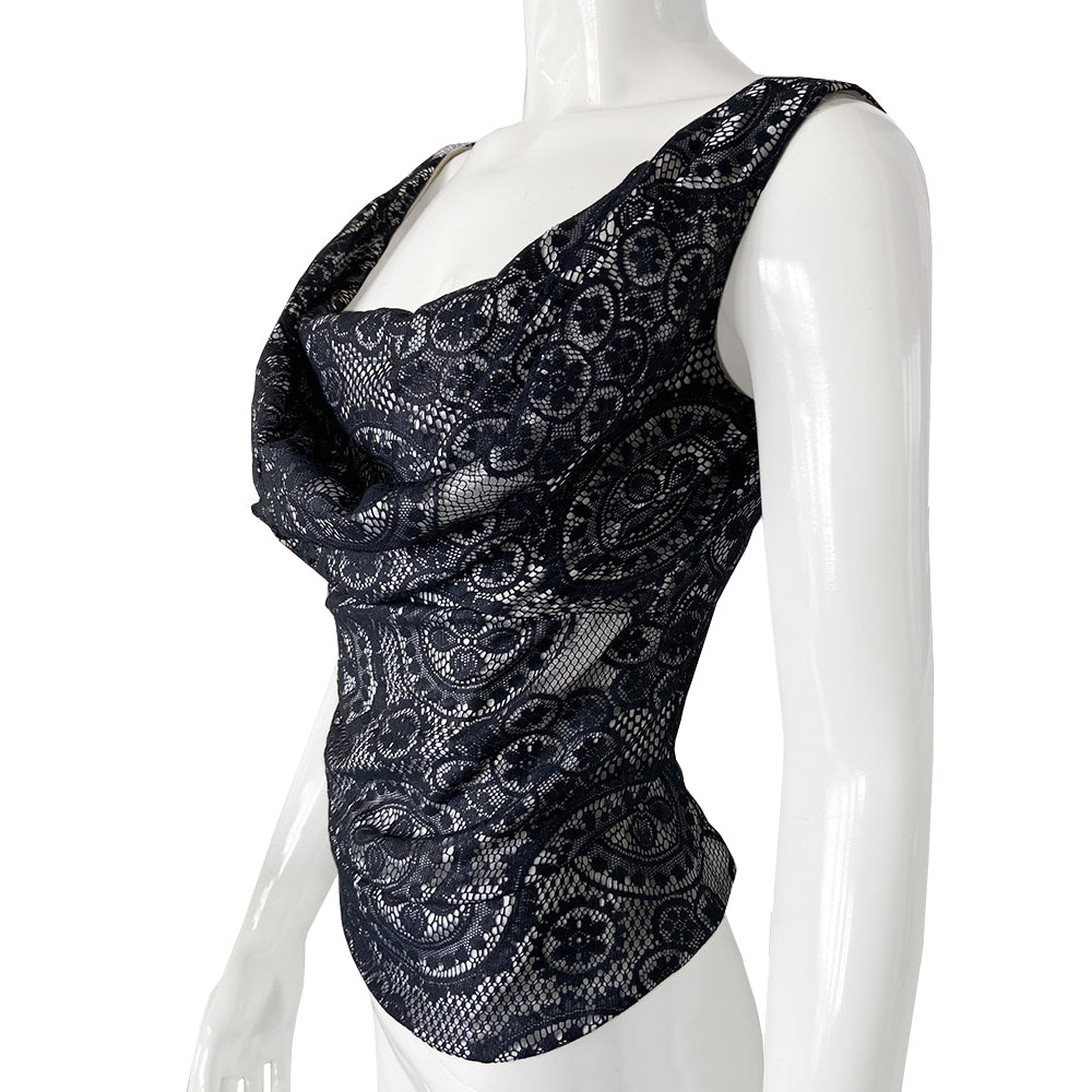Vivienne Westwood 2012 Runway Lace Corset - S