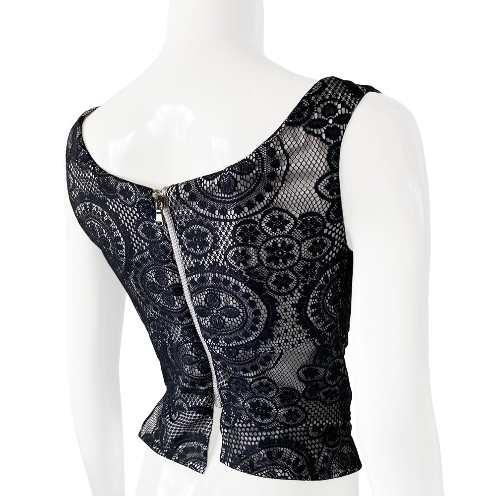 Vivienne Westwood 2012 Runway Lace Corset - S