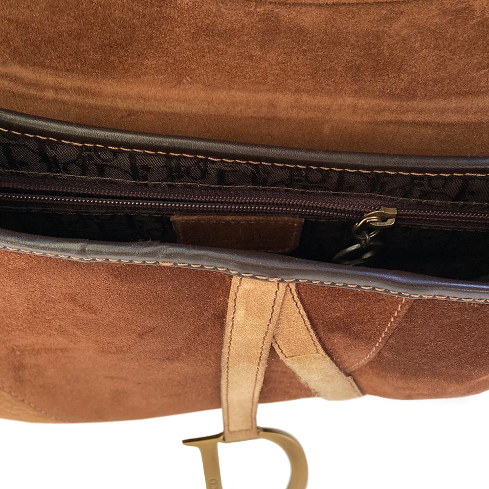 Limited Edition Christian Dior Pony Hair Saddle Bag