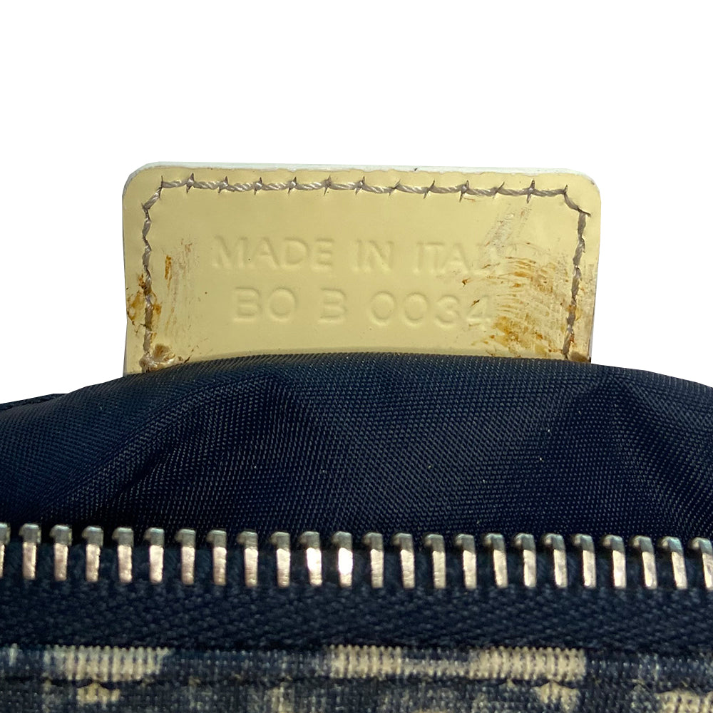 Christian Dior Navy Diorissimo No 1 Boston Bag