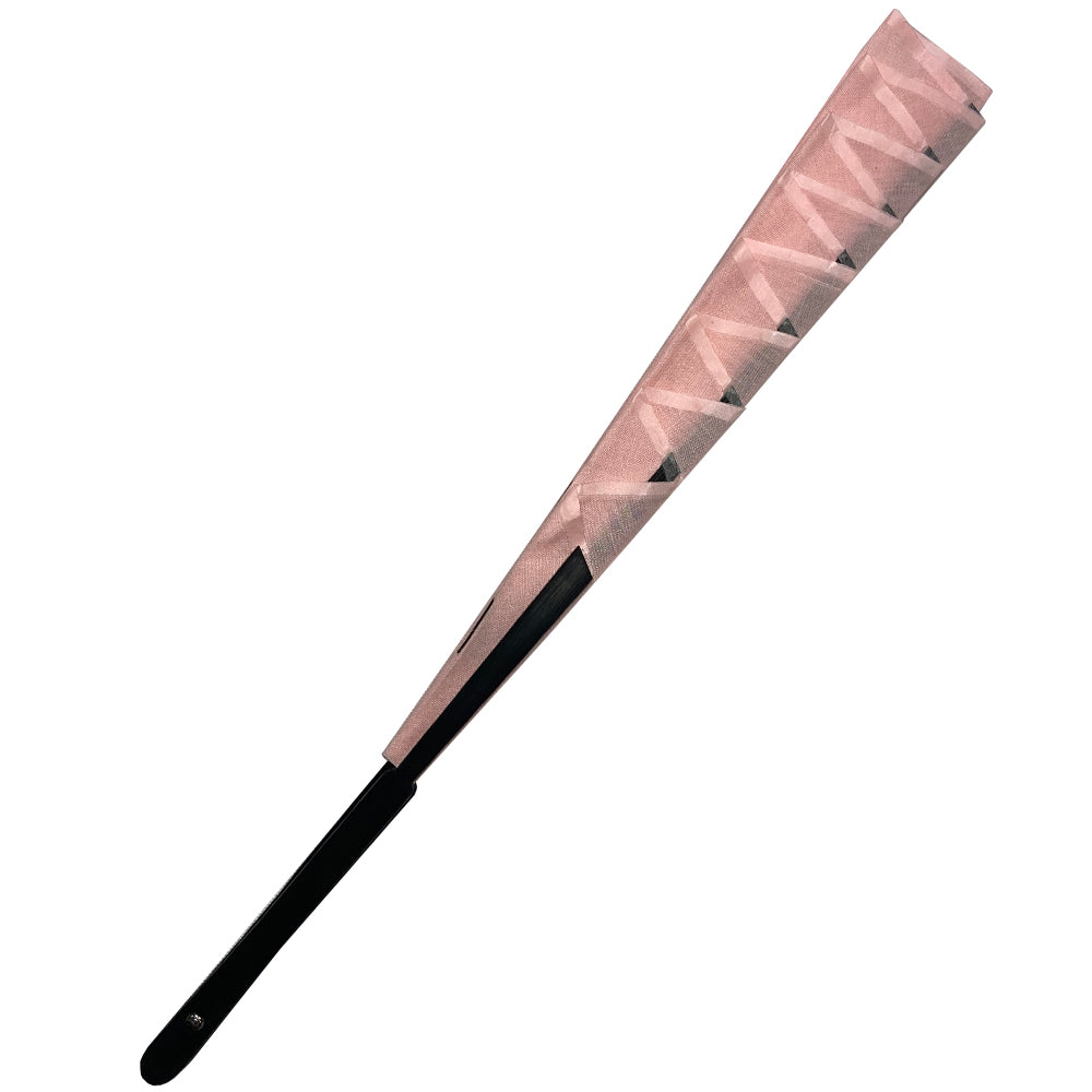 Christian Dior Folding Hand Fan Christian Dior logo printed Dior hand fan in pink with black bamboo Condition: Excellent Made in France Height (in) 13“ Width (in) 16"