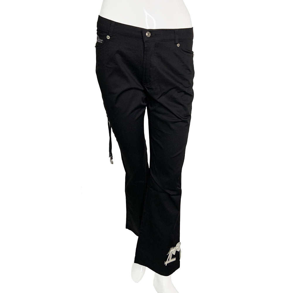 Christian Dior no 1 Lace Up Pants - M