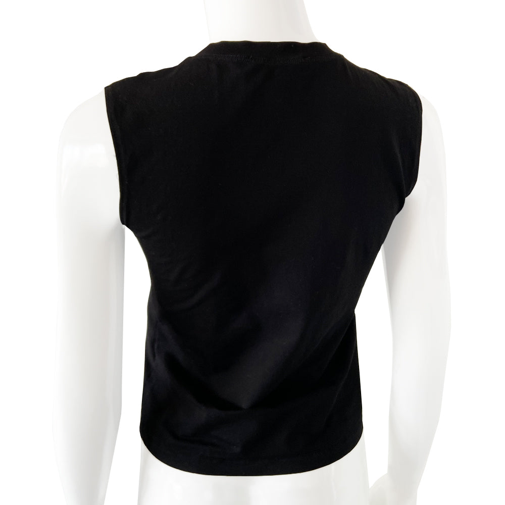 Christian Dior J’Adore Dior Ransom Note Letters Sleeveless Tee - M