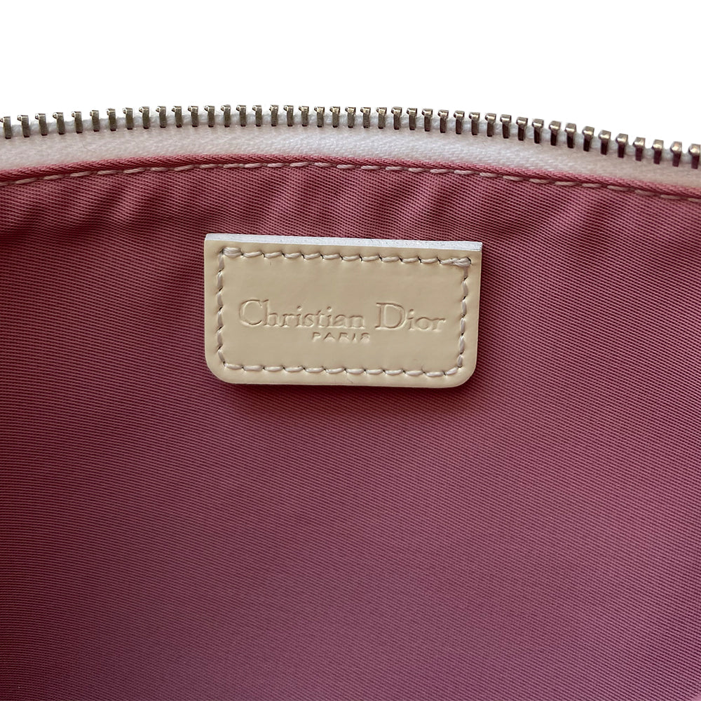 Christian Dior Diorissimo Monogram Canvas Mini Saddle Bag