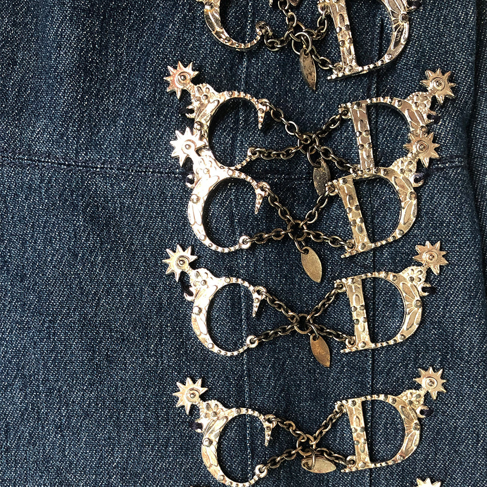 Dior CD link Chain Jeans - M