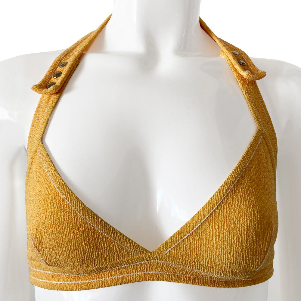 Louis Vuitton Yellow Terry Bikini - S