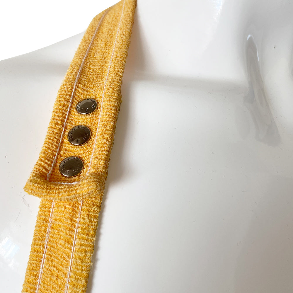 Louis Vuitton Yellow Terry Bikini - S