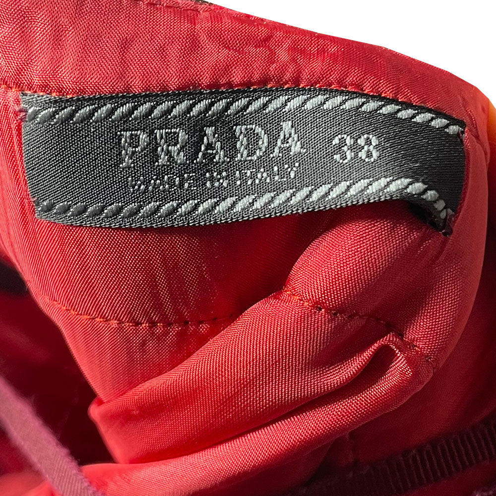 Prada Strapless Wool Dress - FR38