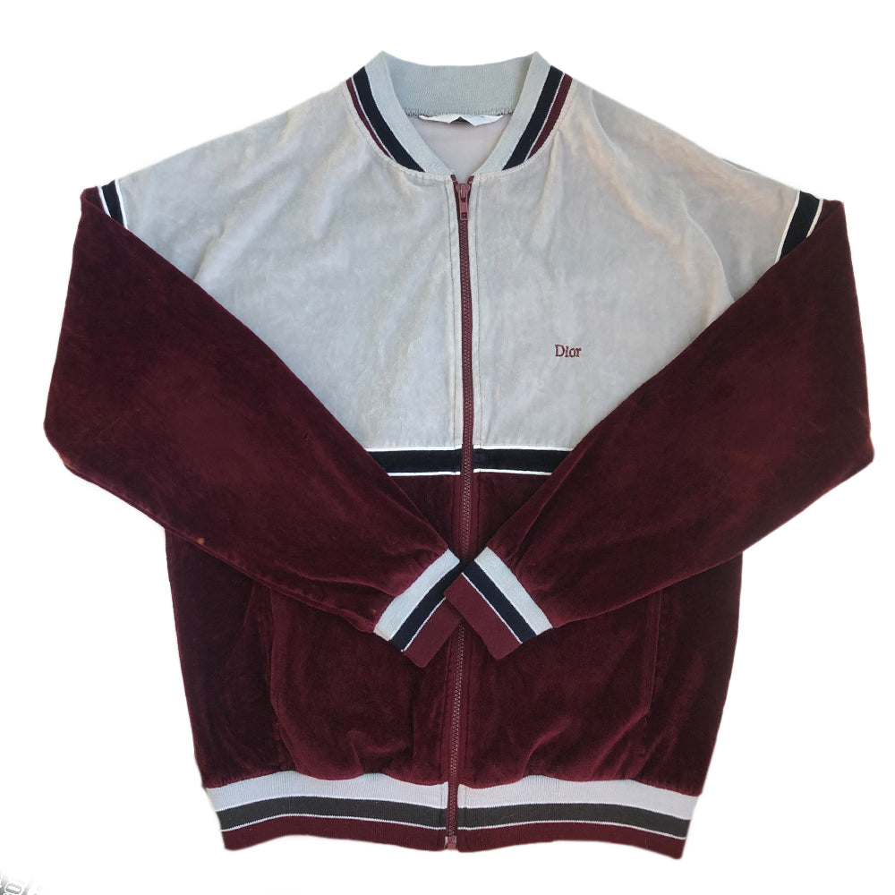 Christian Dior Velour Zip Jacket - L