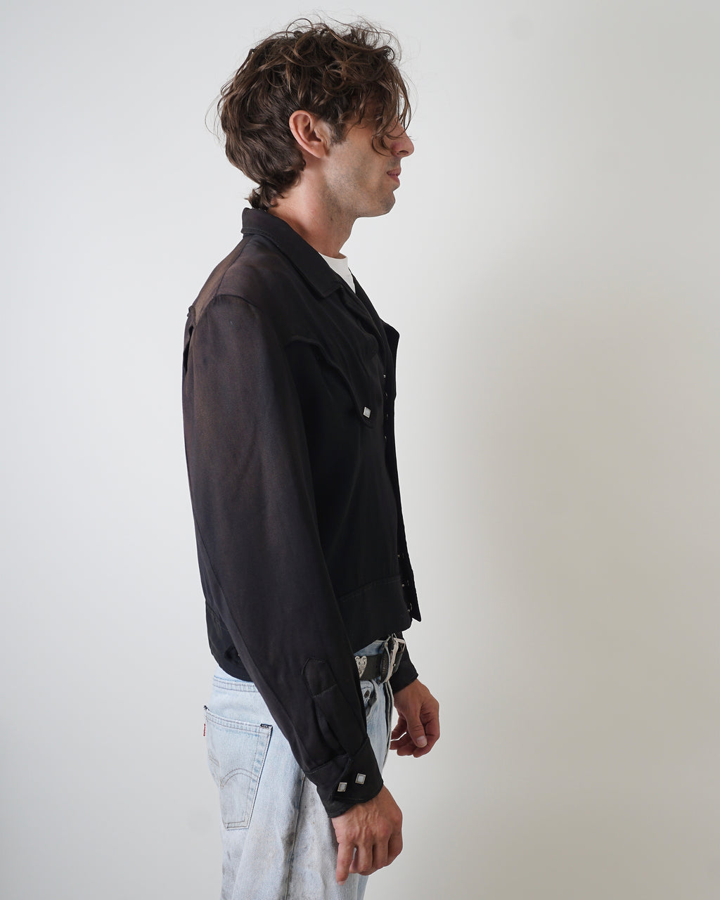 1950s H Bar C Western Gaberdine Jacket