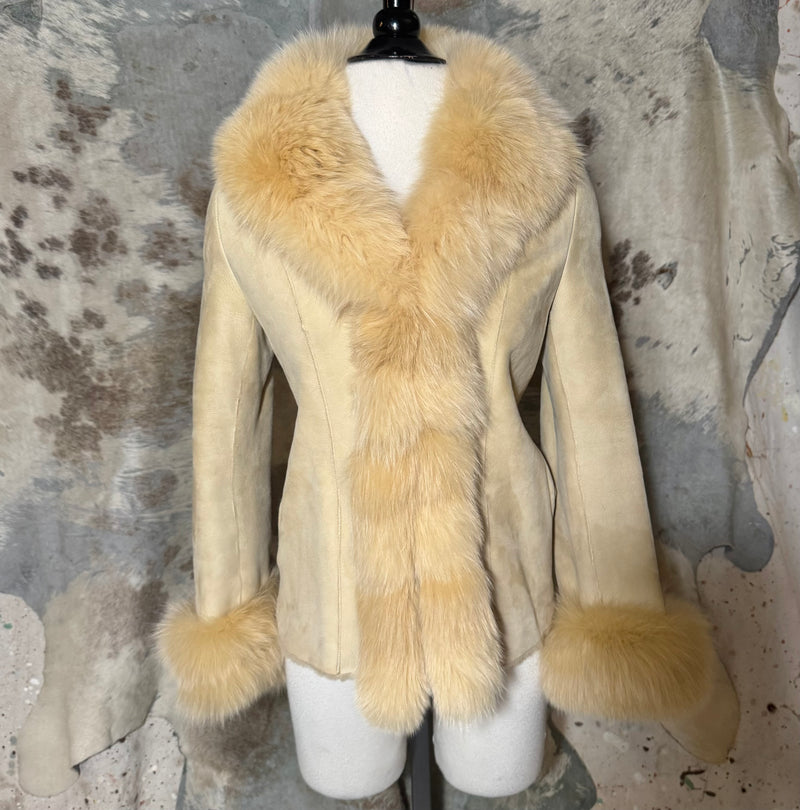 2000s SUEDE & FUR JACKET