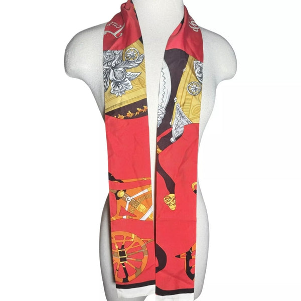 HERMES CARRE SILK TWILLY SCARF