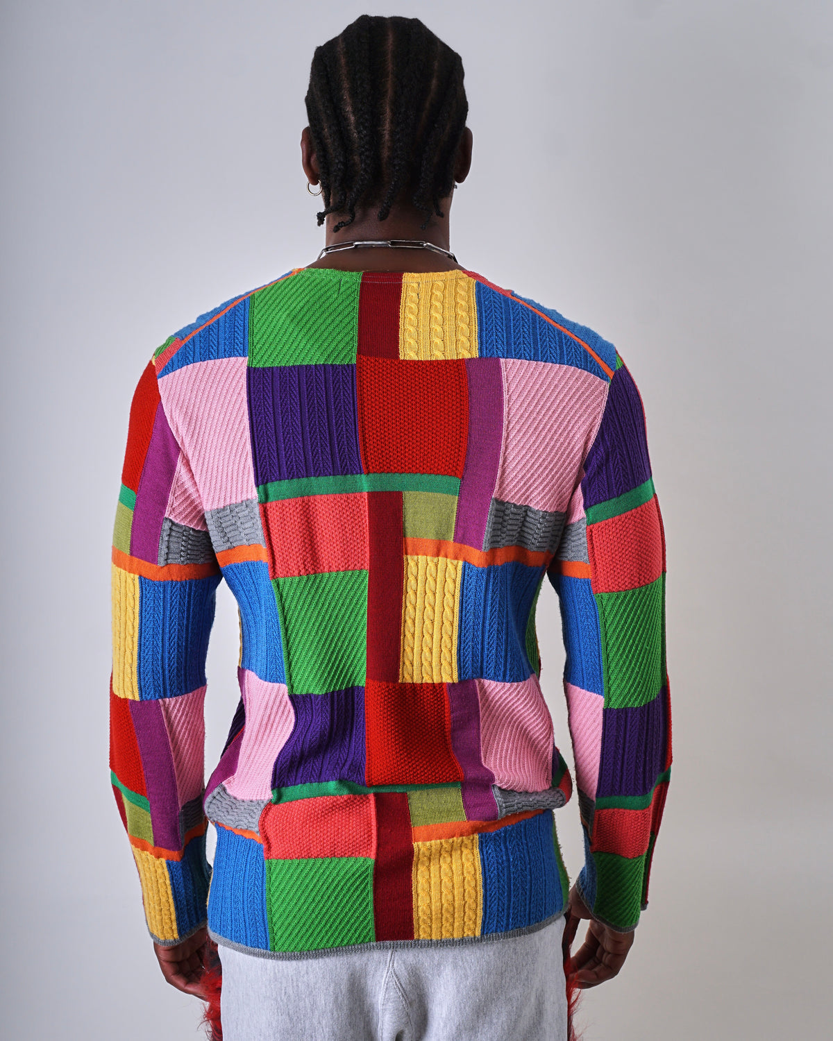 COMME DES GARÇONS Homme Plus Patchwork sweater