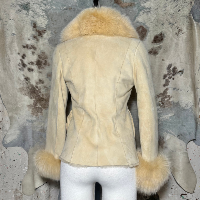 2000s SUEDE & FUR JACKET