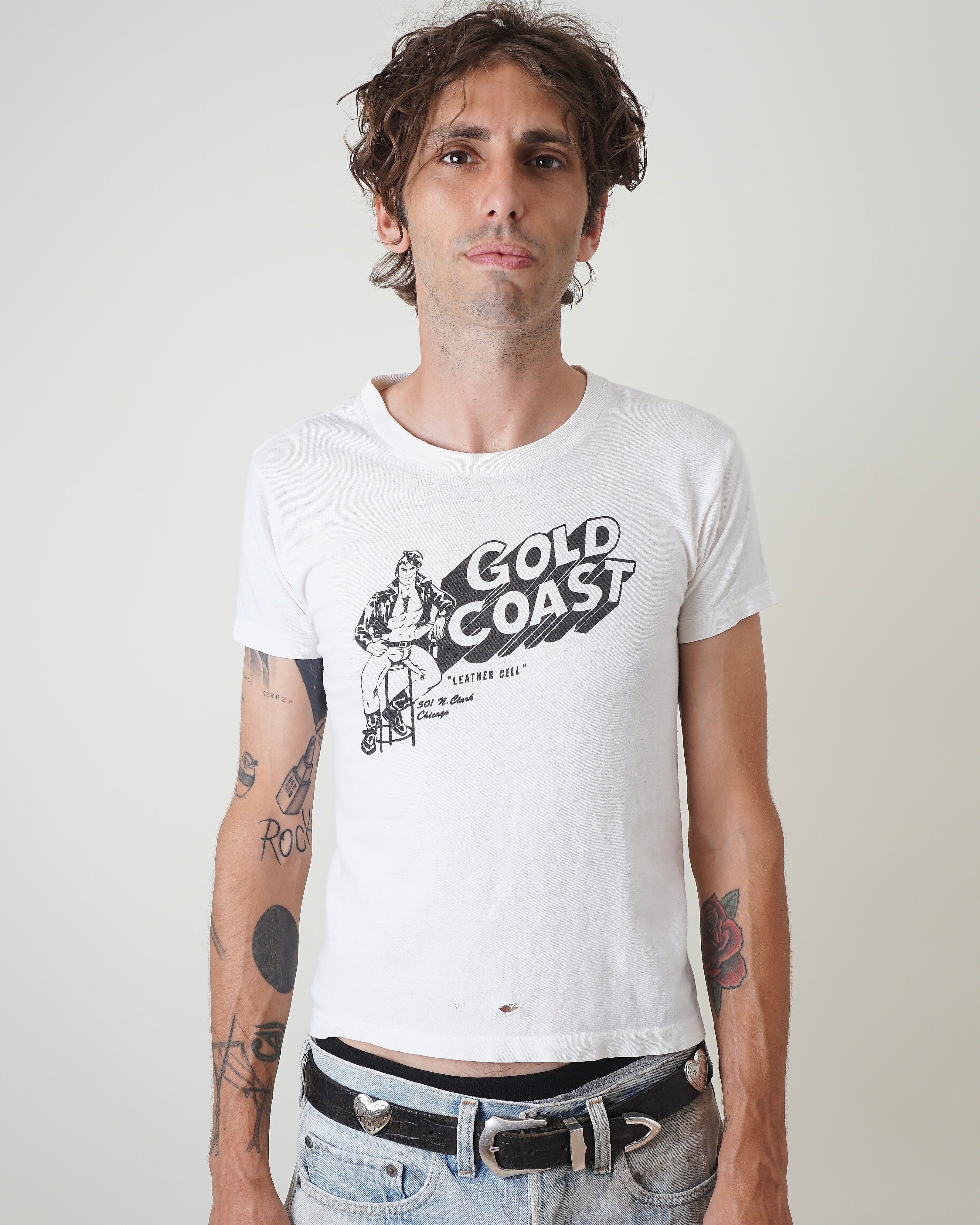 1970s Gold Coast Leather Bar Tee