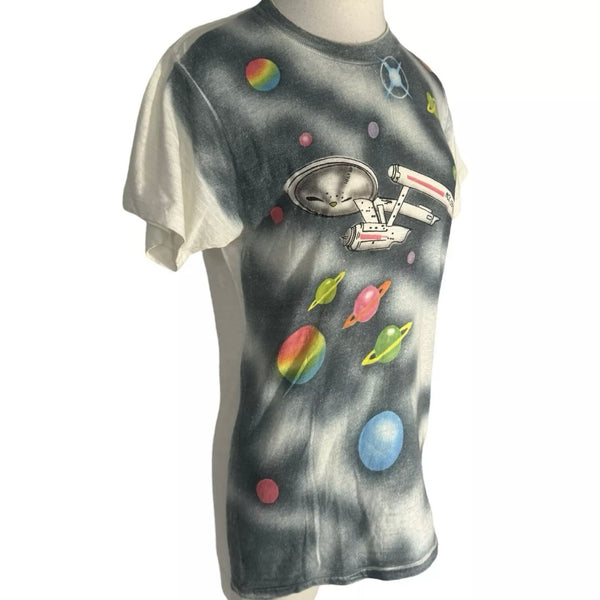 1970s STAR TREK NCC 1701 AIRBRUSH SPACE SHIRT