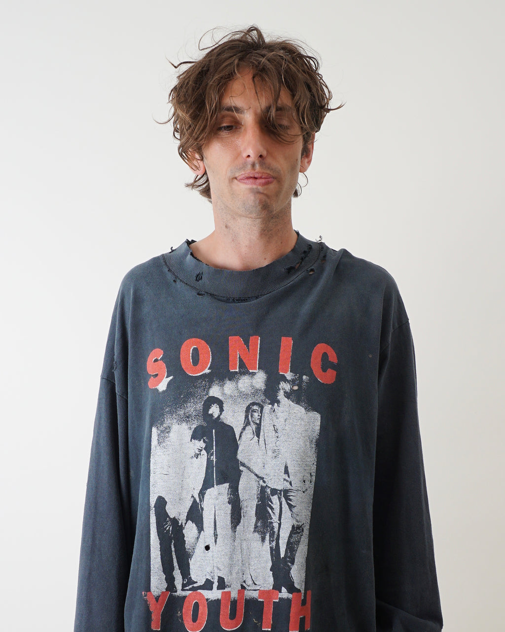 1995 Washing Machine Tour Sonic Youth Distressed long sleeve