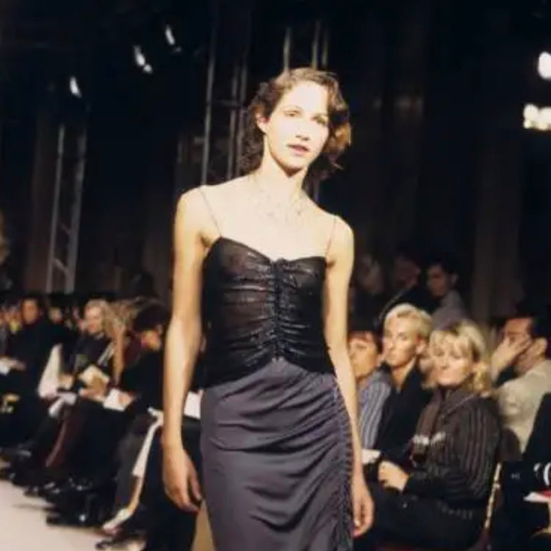 SPRING 1998 STELLA MCCARTNEY FOR CHLOE RUCHED FRONT TANK