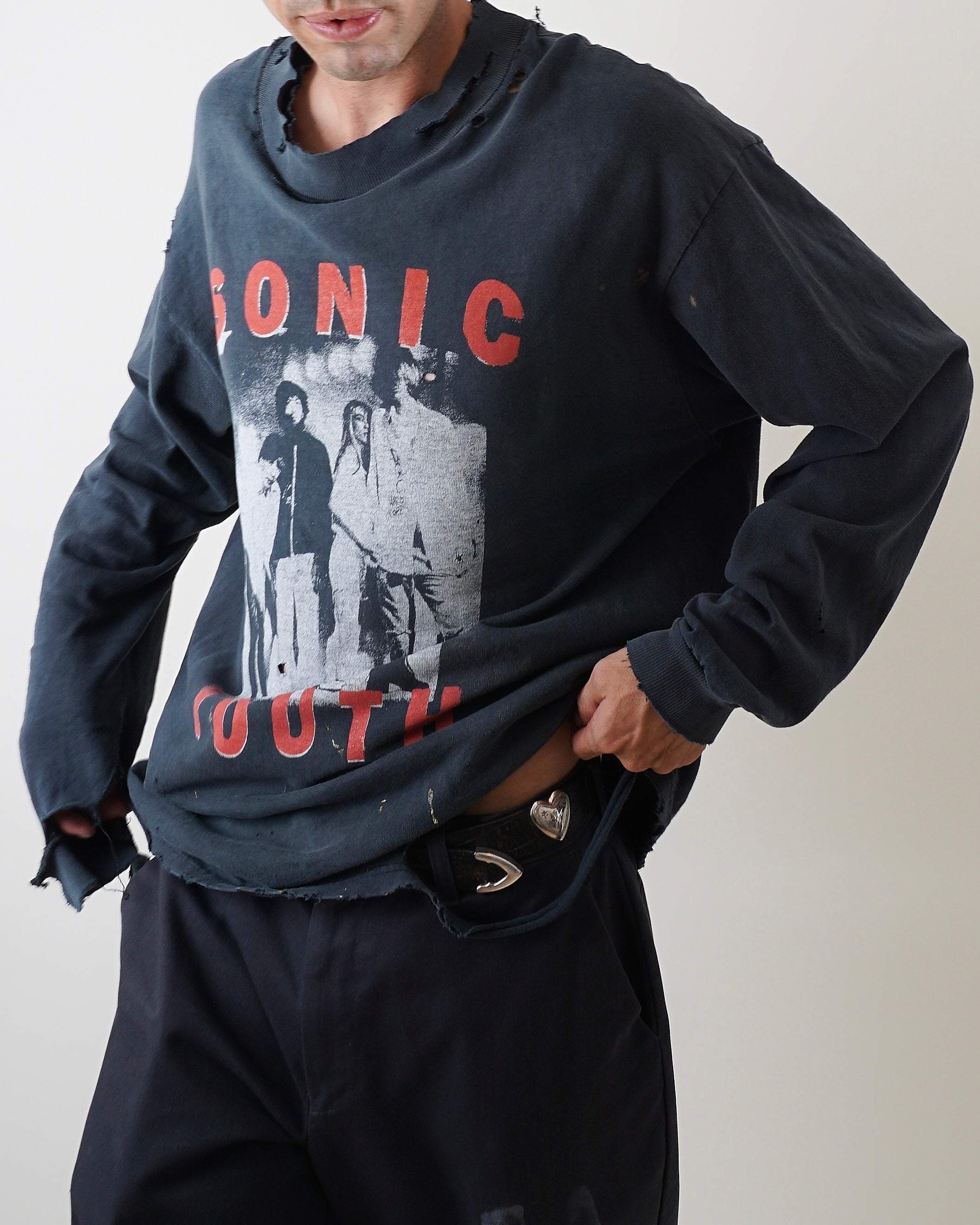 1995 Washing Machine Tour Sonic Youth Distressed long sleeve