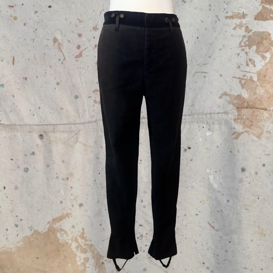 GUCCI FALL 2008 FRIDA GIANNINI COTTON VELVET STIRRUP PANTS