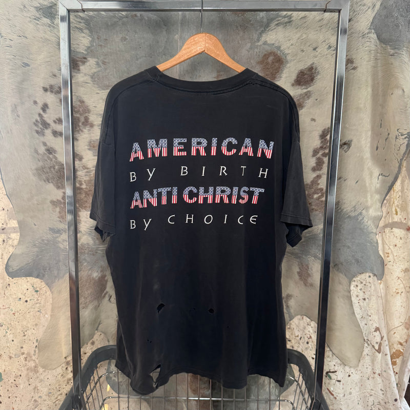 1997 Marilyn Manson American by Birth Antichrist By Choice Tee