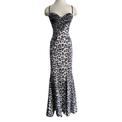 Roberto Cavalli Leopard Gown