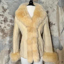 2000s SUEDE & FUR JACKET