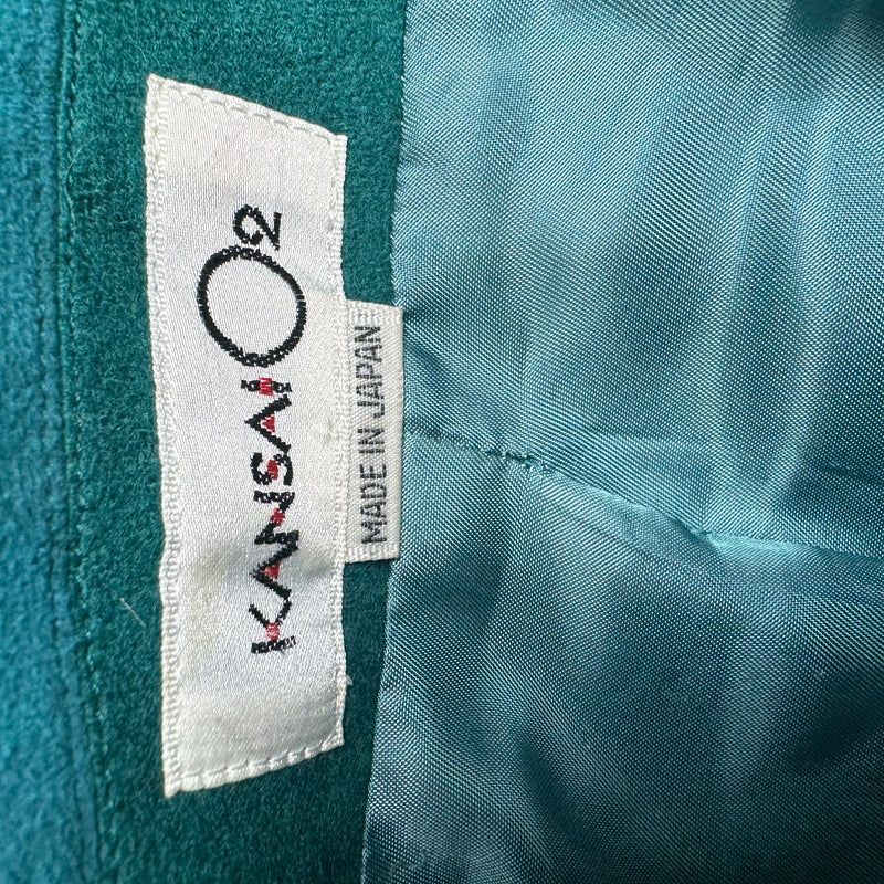 80s KANSAI YAMAMOTO LOST AND WON GREEN WESTERN STYLE JACKET