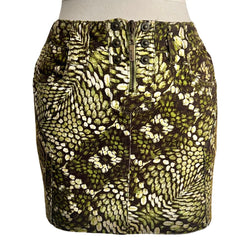 Roberto Cavalli Snakeskin Printed Mini skirt