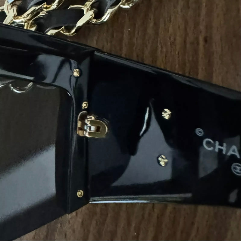 DERRICK CHANEL FW 1992 RUNWAY CHAIN SHEILD GLASSES 0027 90