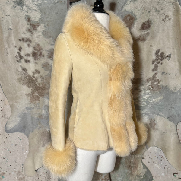 2000s SUEDE & FUR JACKET