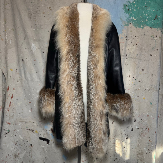 1990's Leather Penny Lane Jacket