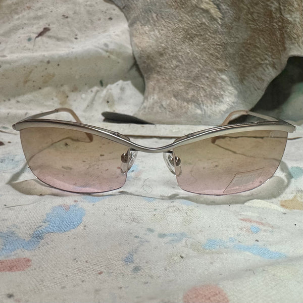 90's DEADSTOCK FUNK GERMANY WIRE FRAME SUNGLASSES BRAVER